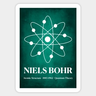 Niels Bohr Atomic Model Sticker